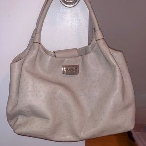 Kate Spade tan Ostrich handbag